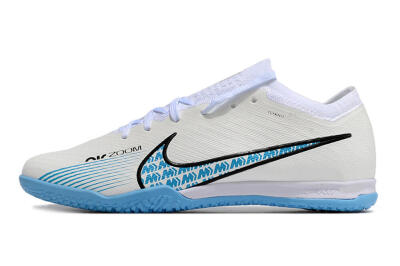 Unisex Nike Air Zoom Mercurial Vapor 15 Elite IC Football Shoes - White/Blue/Black