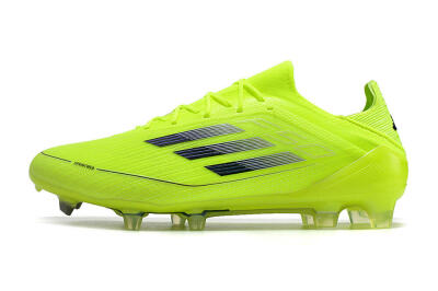 Men's Adidas F50 Adizero FG Football Boots - Yellow/Black