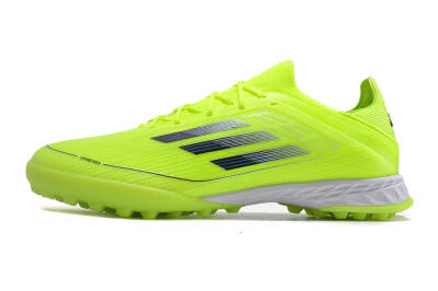 Men's Adidas F50 Adizero TF Football Shoes - Yellow/Black