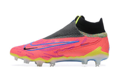 Men's Nike Phantom GX Elite DF FG Football Boots - Red/Blue/Yellow/Black
