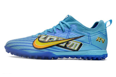 Men's Nike Air Zoom Mercurial Vapor 15 Pro TF Football Shoes - Blue/Yellow/Orange/White