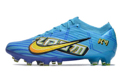 Men's Nike Air Zoom Mercurial Vapor 15 Elite AG Football Boots - Blue/Yellow/Orange/White