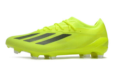 Men's Adidas X Crazyfast.1 FG Football Boots - Yellow/Black