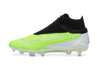 Men's Nike Phantom GX Elite DF FG Football Boots - Green/Black/Yellow/White