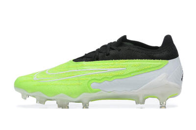 Men's Nike Phantom GX Elite FG Football Boots - Green/Black/Yellow/White