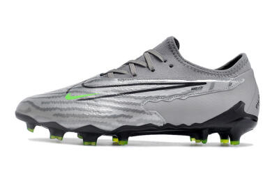 Men's Nike Phantom GX Academy FG Football Boots - Silver/Grey/Black