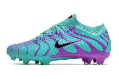 Men's Nike Air Zoom Mercurial Vapor 15 Elite FG Football Boots - Jade/Purple/Black