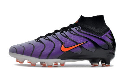 Men's Nike Air Zoom Mercurial Superfly 9 Elite AG Football Boots - Purple/Black/Orange