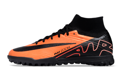 Unisex Nike Air Zoom Mercurial Superfly 9 Elite TF Football Shoes - Orange/Black