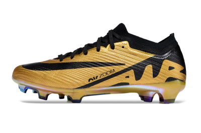 Unisex Nike Air Zoom Mercurial Vapor 15 Elite FG Football Boots - Gold/Black