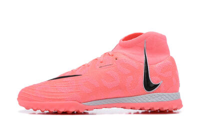 Men's Nike Phantom Luna Elite TF Football Shoes - Pink/Black/White