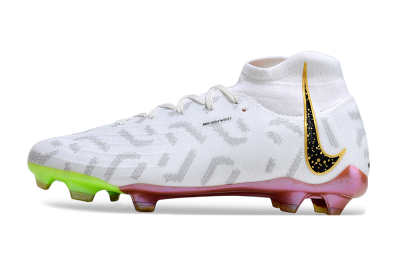 Men's Nike Phantom Luna Elite NU FG Football Boots - White/Gold/Black