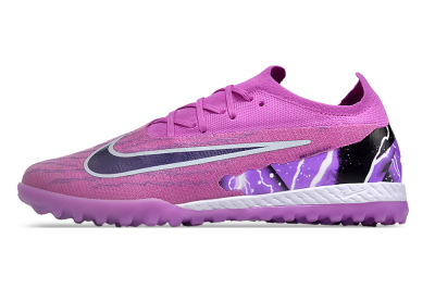Men's Nike Phantom GX Elite TF Football Shoes - Purple/Black/White