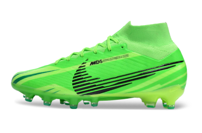 Men's Nike Air Zoom Mercurial Superfly 9 Elite AG Football Boots - Green/Black