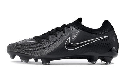 Men's Nike Phantom Luna Elite Low FG Football Boots - Grey/Black/White