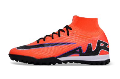 Unisex Nike Air Zoom Mercurial Superfly 9 Elite TF Football Shoes - Red/Purple/Black