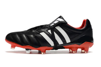 Men's Adidas Predator Mania FG Football Boots - Black/White/Red