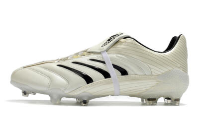 Men's Adidas Predator Absolute 20 FG Football Boots - White/Black