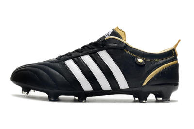 Men's Adidas Adipure FG Football Boots - Black/White