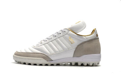 Men's Adidas Copa Mundial Team Modern Craft TF Football Shoes - White/Gold/Grey
