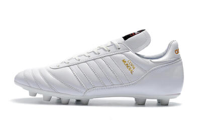 Men's Adidas Copa Mundial Made in Germany FG Football Boots - White/Gold