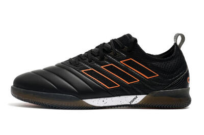 Men's Adidas Copa Tango 20.1 IC Football Shoes - Black/Orange