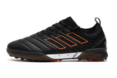 Men's Adidas Copa Tango 20.1 TF Football Shoes - Black/Orange/White