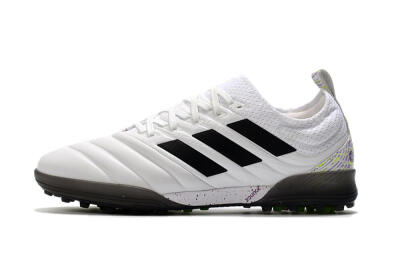 Men's Adidas Copa Tango 20.1 TF Football Shoes - White/Black