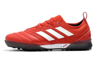 Men's Adidas Copa Tango 20.1 TF Football Shoes - Red/White