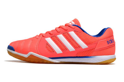 Men's Adidas Top Sala IC Football Shoes - Pink/White/Blue