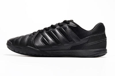 Men's Adidas Top Sala IC Football Shoes - Black/Black