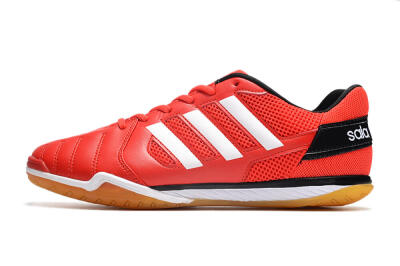 Men's Adidas Top Sala IC Football Shoes - Red/White/Black