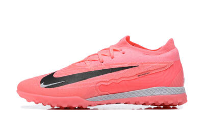 Men's Nike Phantom GX Elite TF Football Shoes - Pink/Black/White