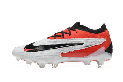 Men's Nike Phantom GX Elite FG Football Boots - White/Red/Black
