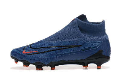 Men's Nike Phantom GX DF Elite FG Football Boots - Blue/Red/Black