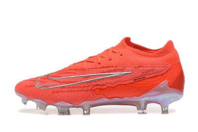 Men's Nike Phantom GX Elite FG Football Boots - Red/Silver