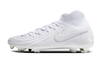Men's Nike Phantom Luna Elite NU FG Football Boots - White/Silver