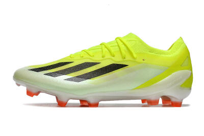 Men's Adidas X Crazyfast.1 FG Football Boots - Yellow/Black/Orange