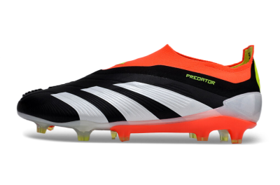 Men's Adidas Predator Accuracy+ FG Football Boots - Black/White/Red