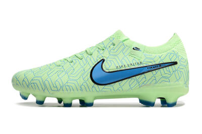 Men's Nike Tiempo Legend 10 Elite FG Football Boots - Green/Blue