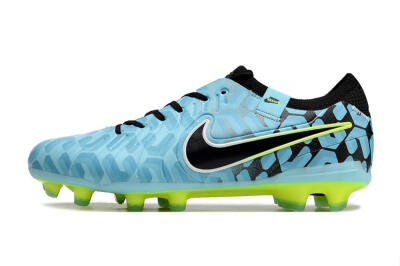 Men's Nike Tiempo Legend 10 Elite FG Football Boots - Jade/Black/Yellow