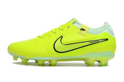 Men's Nike Tiempo Legend 10 Elite FG Football Boots - Yellow/Jade/Gold
