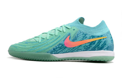 Men's Nike Phantom GX 2 Elite IC Football Shoes - Jade/Pink/Orange