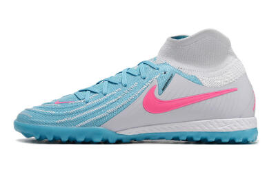 Men's Nike Phantom Luna Elite NU TF Football Shoes - Blue/White/Pink