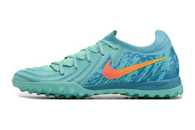 Men's Nike Phantom Luna Elite TF Football Shoes - Jade/Orange/Yellow