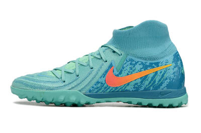 Men's Nike Phantom Luna Elite TF Football Shoes - Jade/Orange/Yellow