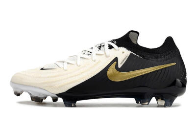Men's Nike Phantom Luna Elite NU FG Football Boots - White/Black/Gold