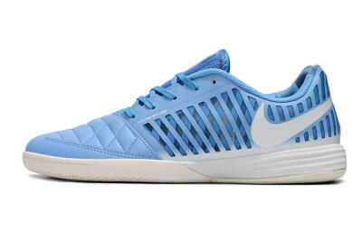 Unisex Nike Lunar Gato 2 IC Football Shoes - Blue/White