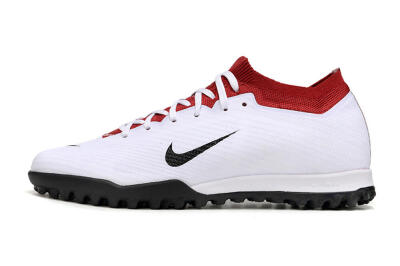Unisex Nike Air Zoom Mercurial Vapor 15 Elite TF Football Shoes - White/Black/Red