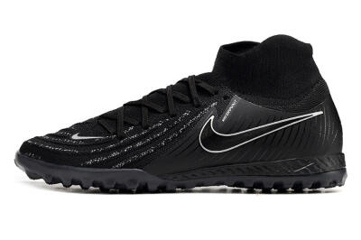 Men's Nike Phantom Luna Elite NU TF Football Shoes - Black/White/Blue